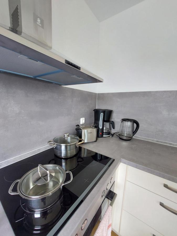 Moderne Wohnung Mit Vollausstattung In Ruhiger Lage, W-Lan Grossrohrsdorf Bagian luar foto