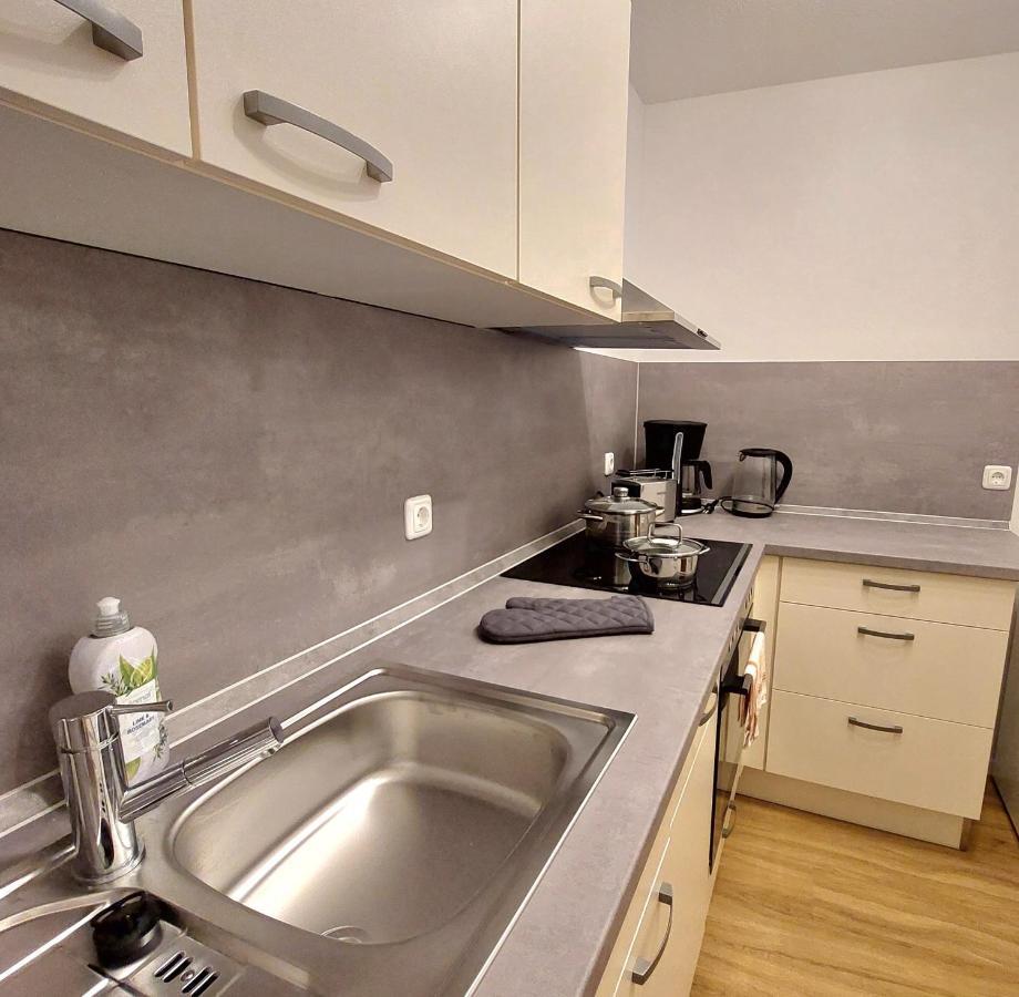 Moderne Wohnung Mit Vollausstattung In Ruhiger Lage, W-Lan Grossrohrsdorf Bagian luar foto